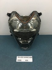 FARO FANALE ANTERIORE GRAFFI COME FOTO HONDA SILVER WING 600 2001  2010