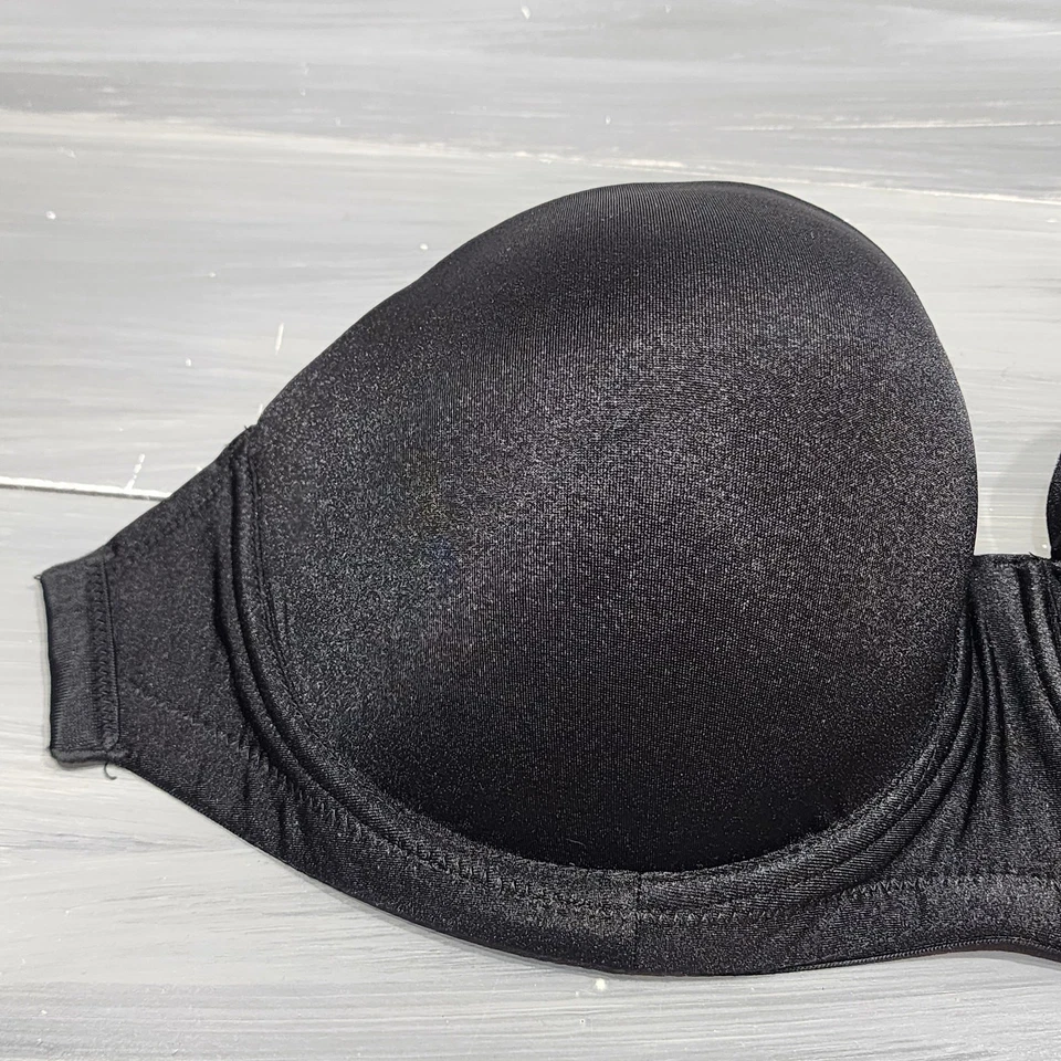 The Bra Lab Angelina Copas Contorno Cierre Lateral Intercambiable Talla DDD Negro Foto 3 de 4