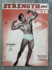 STRENGTH & HEALTH Magazine STAN STANCZYK + NAT WEIGHTLIFTING SEP 1947 V 15 N 9