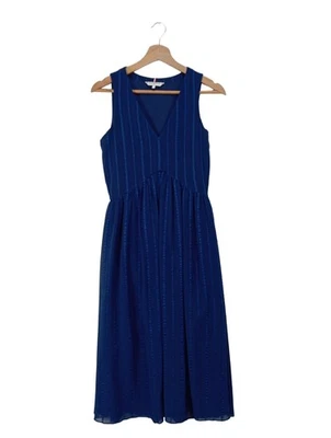 TOMMY HILFIGER Robe trapèze Dames Robe T EU 34 bleu style décontracté - Photo 1/4