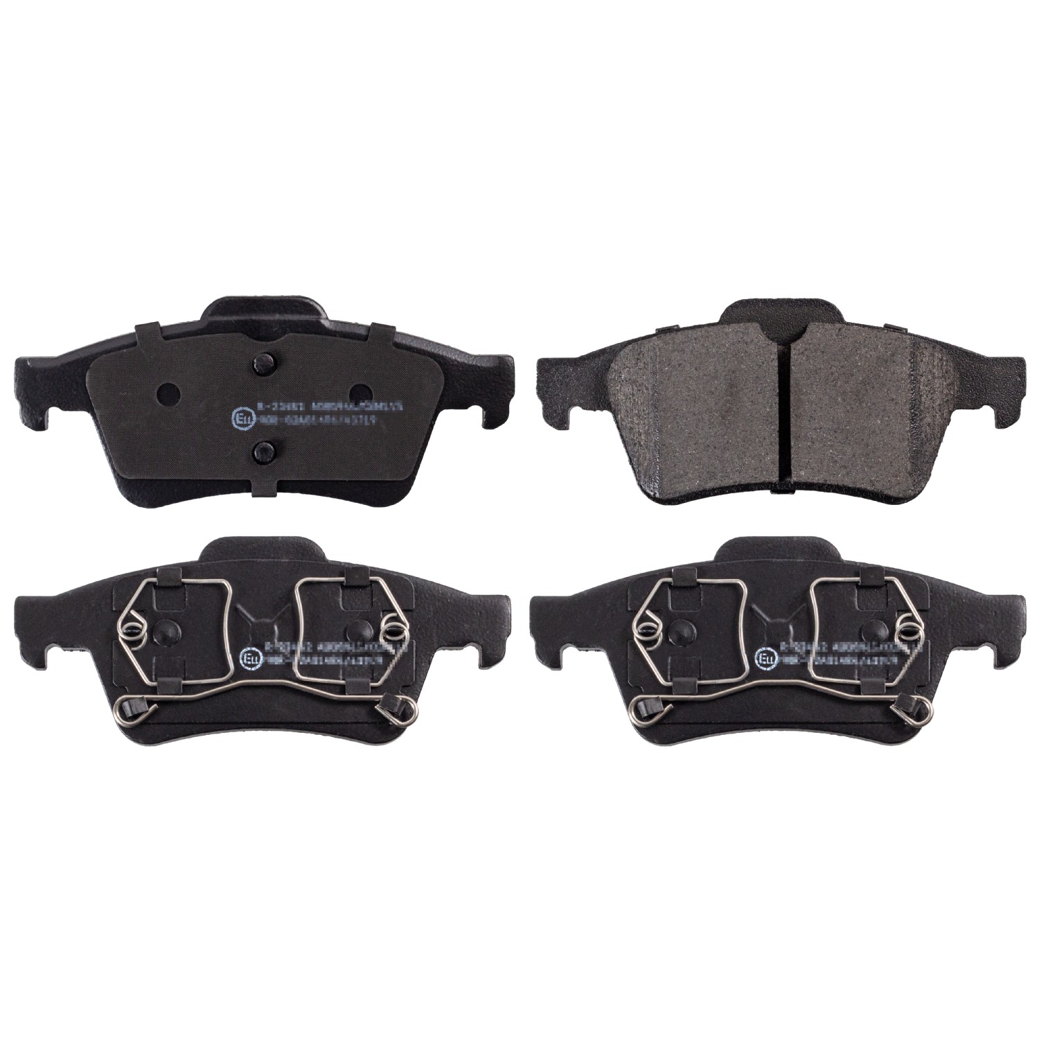 Brake Pads Set fits RENAULT MEGANE Mk2 2.0 Rear 02 to 06 Blue Print 7701206609 - Image 12