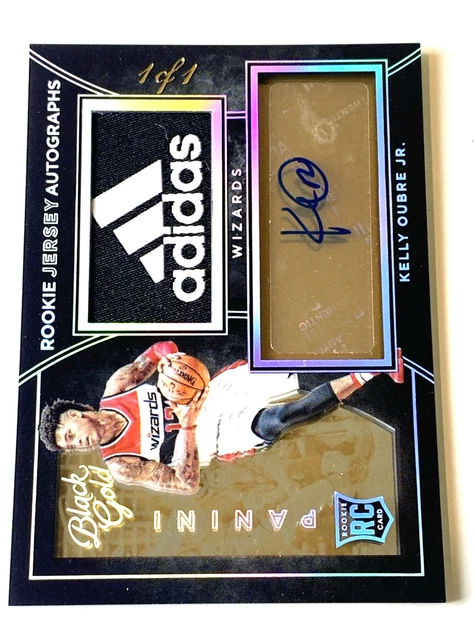 2015 Black Gold Rookie Jersey Autograph ONE OF ONE  KELLY OUBRE JR 1/1 Auto RC