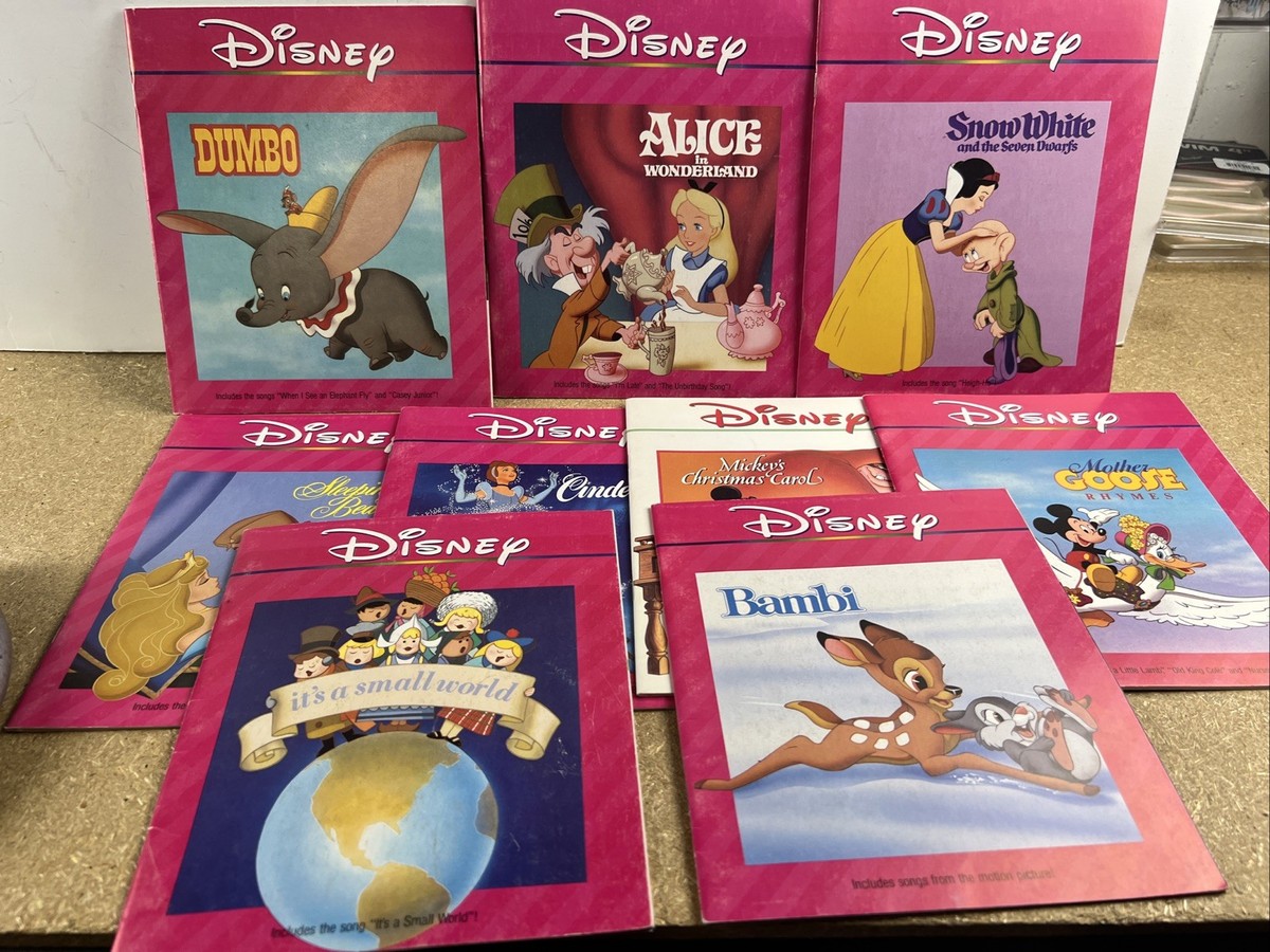 Disney Classic Book Lot Of 9 - 1990 | eBay