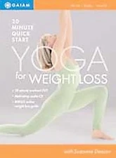 30 Minute Quick Start Yoga for Weight Loss (DVD plus audio CD)
