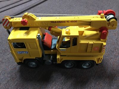 Bruder Germany Tele-Crane TC 4500 Crane Truck | eBay