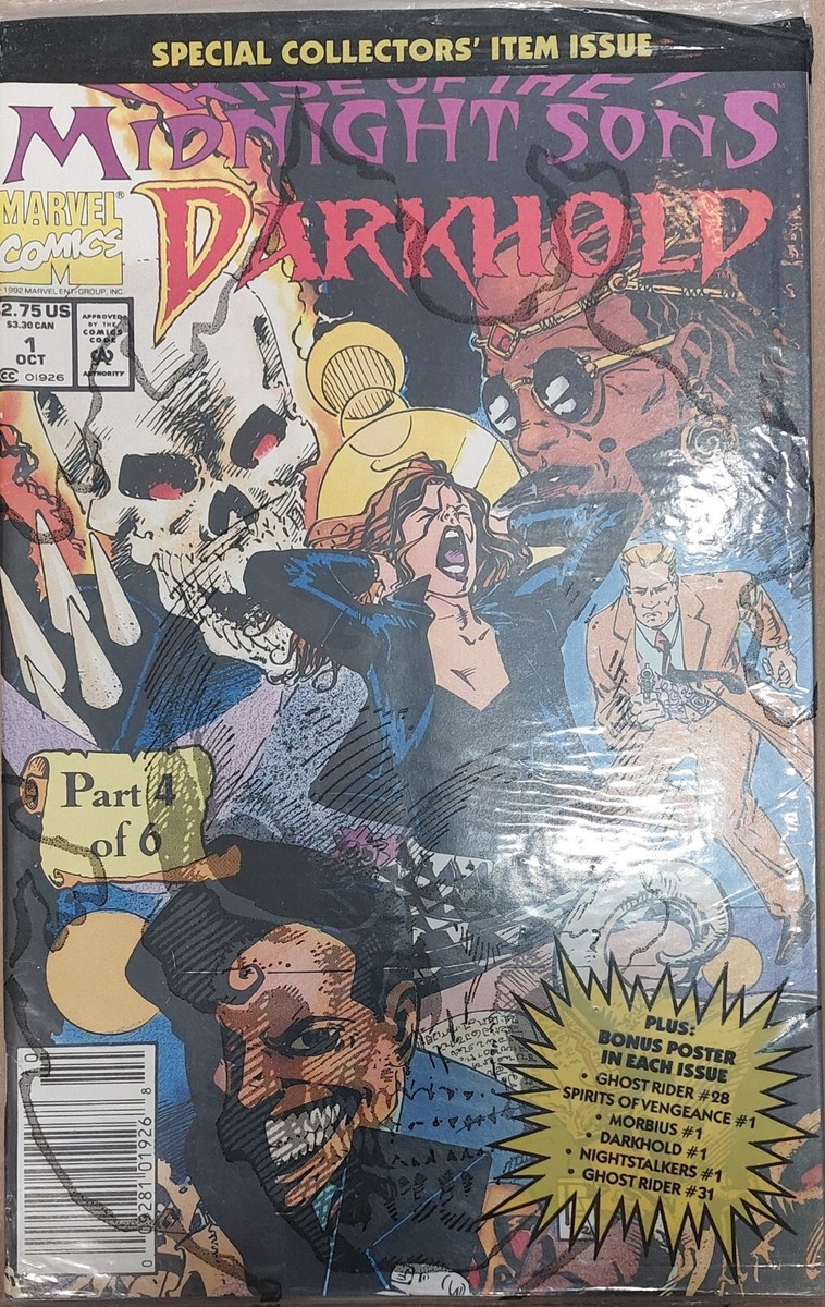 Complete Set Rise Of The Midnight Sons Part 1-6 Ghost Rider