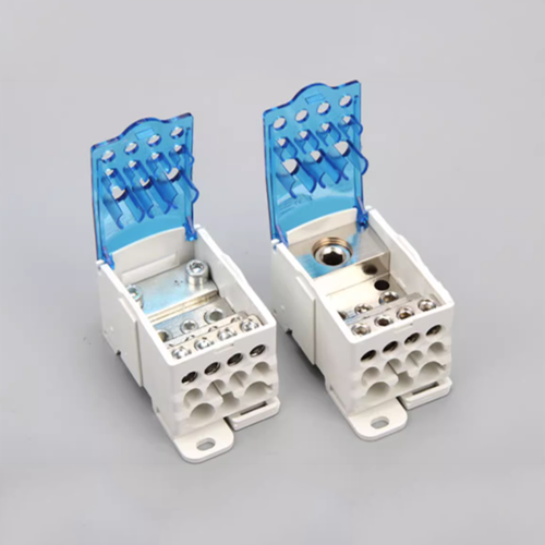 UKK80/125/160/500A Terminal Block 1 in Multiple-Out Din Rail Distribution Box - Picture 3 of 11