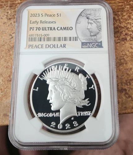 2023 s silver proof Peace Dollar NGC PF 70 Ultra Cameo Early Releases