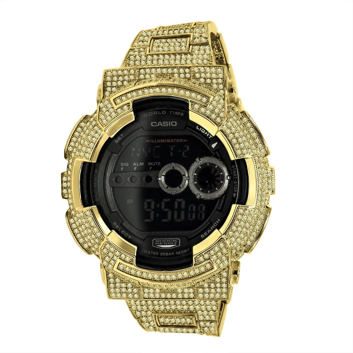 G shock top gd 100 gold