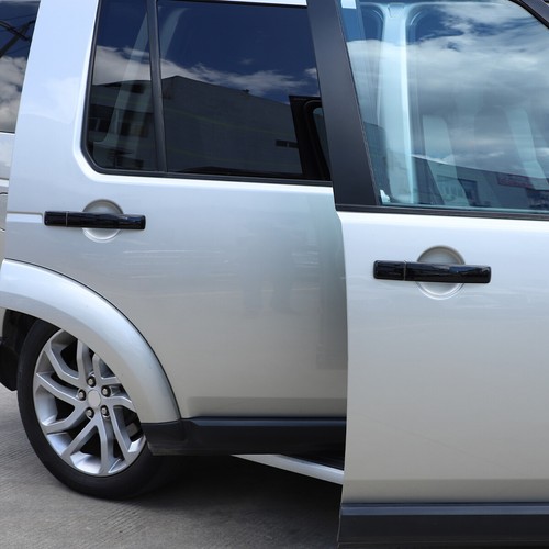 Cubierta decorativa ABS piano negro mango exterior negro para Land Rover Discovery 4 2010-16 - Imagen 4 de 9
