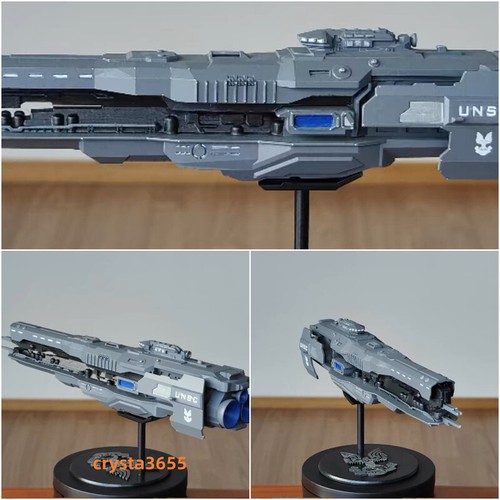Halo 4 UNSC Infinity INF-101 Spaceship Model Resin Spacecraft Figure ...