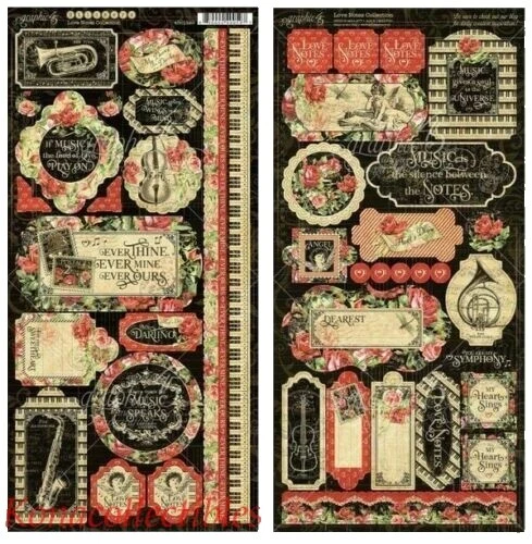 Pegatinas Scrapbooking Graphic 45 temporadas