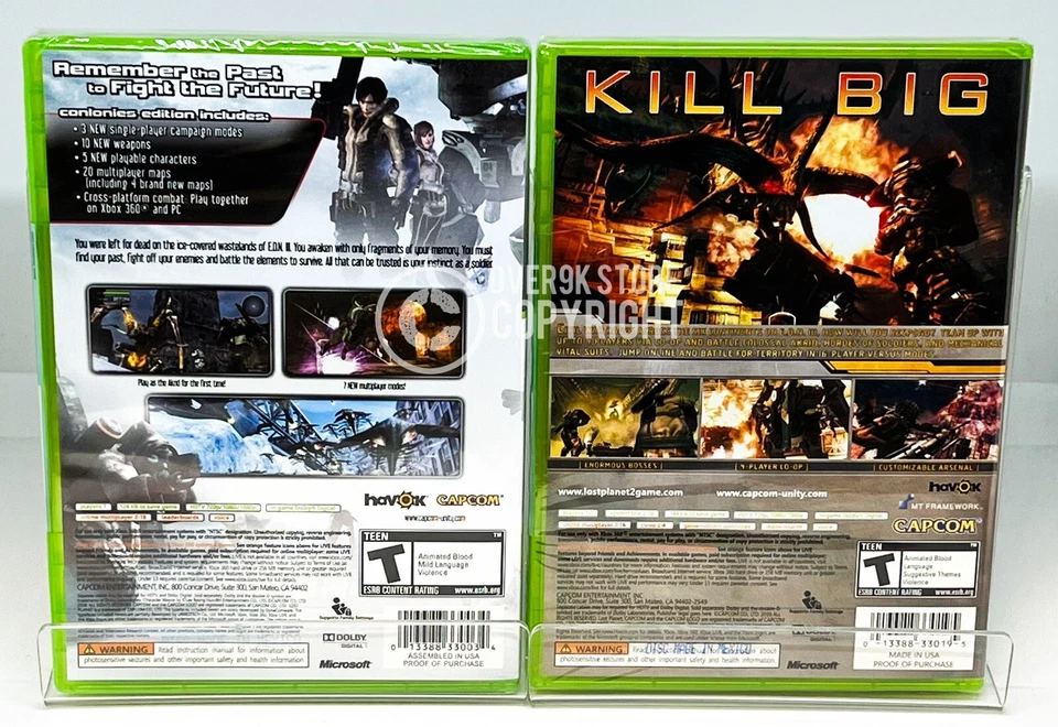 Lost Planet + Lost Planet 2 - Xbox 360 - Brand New | Factory Sealed - Image 2 of 4