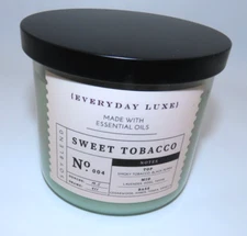 Sweet Tobacco Everyday Luxe No.004 Candle with Essential Oils