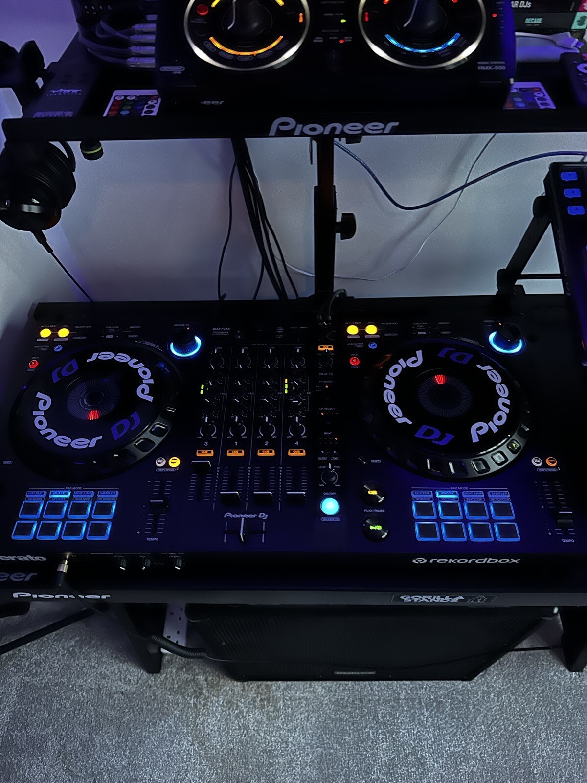 Pioneer DJ DDJFLX6 4channel Controller Official Decks Mixer Deck