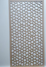 Radiator Cabinet Decorative Screening Perforated 3,4 & 6mm thick MDF laser cutO1