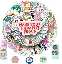 100Pcs Mental Health Stickers Mental Health Matters Awareness Vinyl Laptops Deca