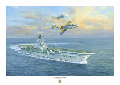 HMS BOLLWERK - Fine Art DIN A4 Druck 
