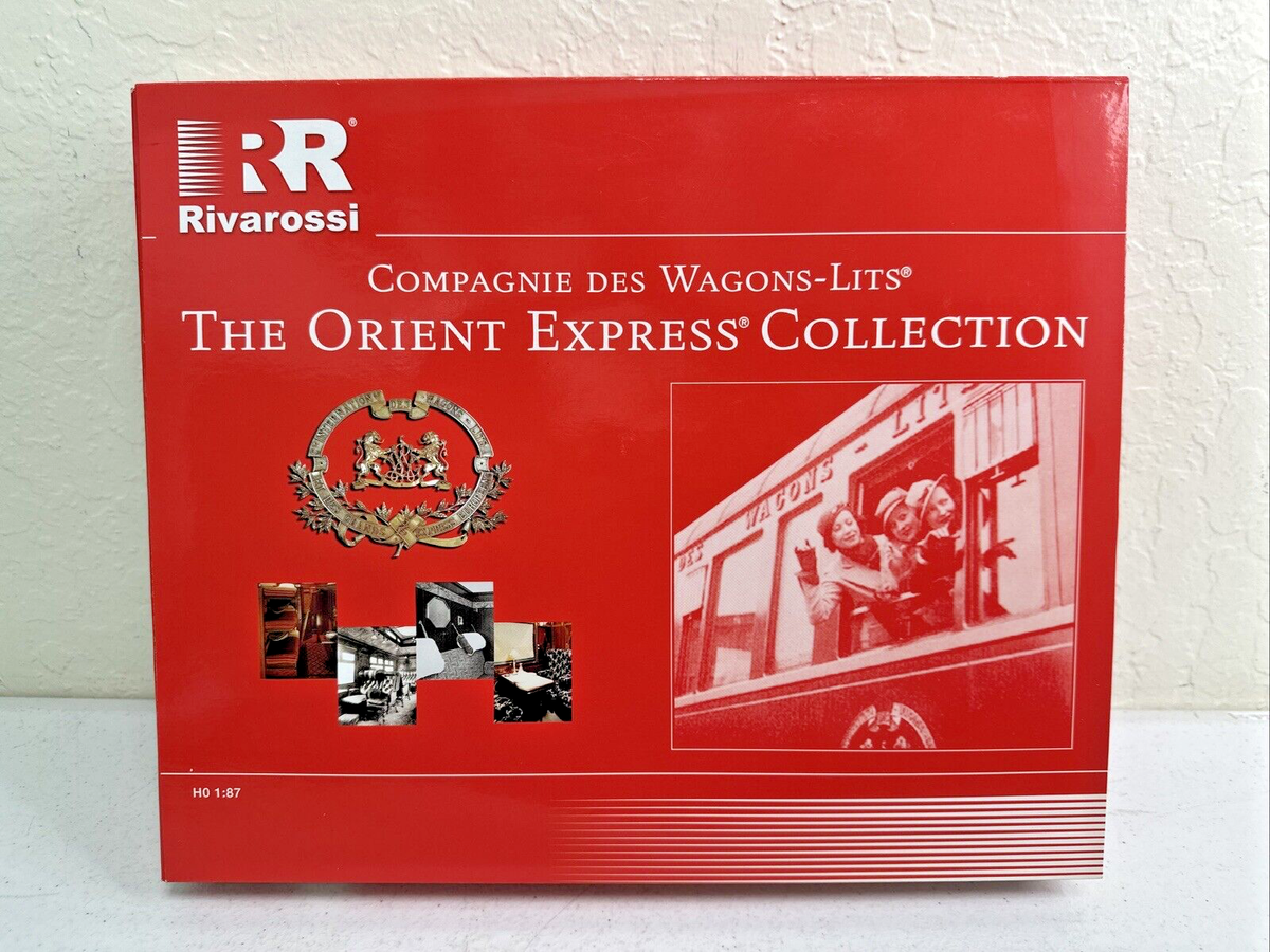 RIVAROSSI HO PASSENGER CARS - THE ORIENT EXPRESS COLLECTION