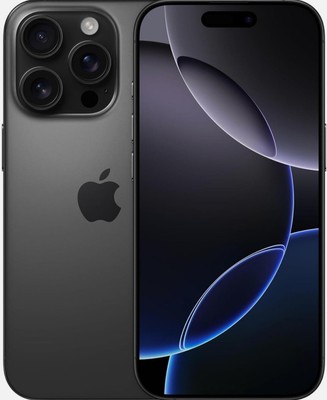 Apple iPhone 16 Pro 1TB Factory Unlocked A3083 USA Model Dual eSIM (Black)
