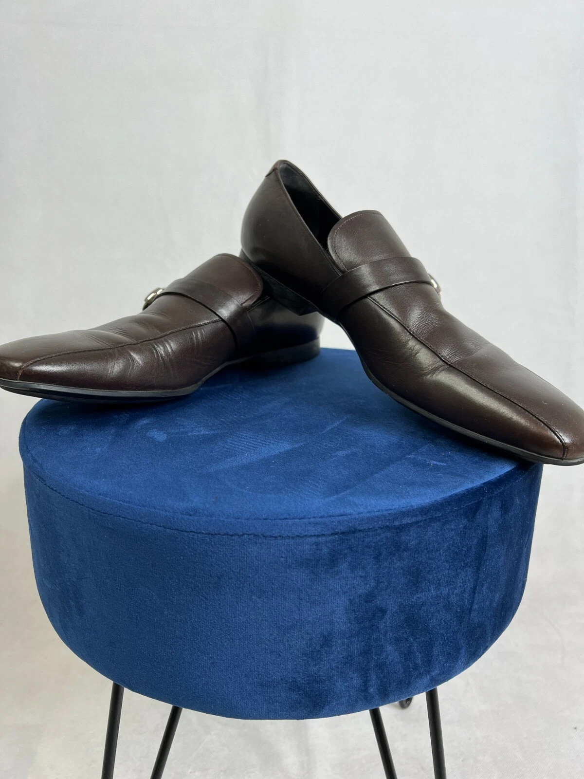 Chaussures Gucci pour hommes marron taille 44,5