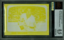 1966-67 TOPPS LOA TEST # 22 ROD SEILING PROOF BGS 8.5 MAC SOLO FINEST $1000 CARD