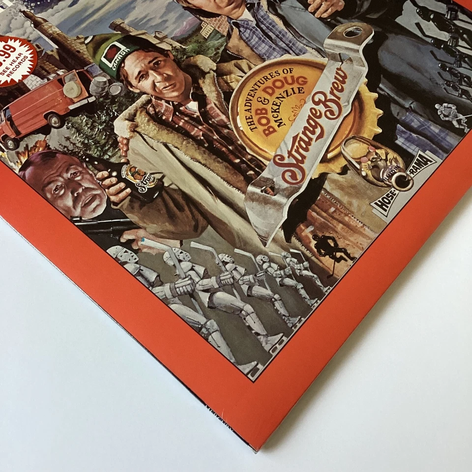 STRANGE BREW~Bob & Doug McKenzie *SEALED* Orig 1983 RARE SCTV Soundtrack LP NEW - Image 4 of 4