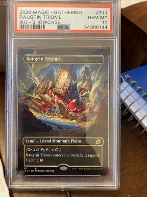 PSA 10 Gem 2020 MTG IKORIA Raugrin TRIOME Showcase Rare #311 | eBay