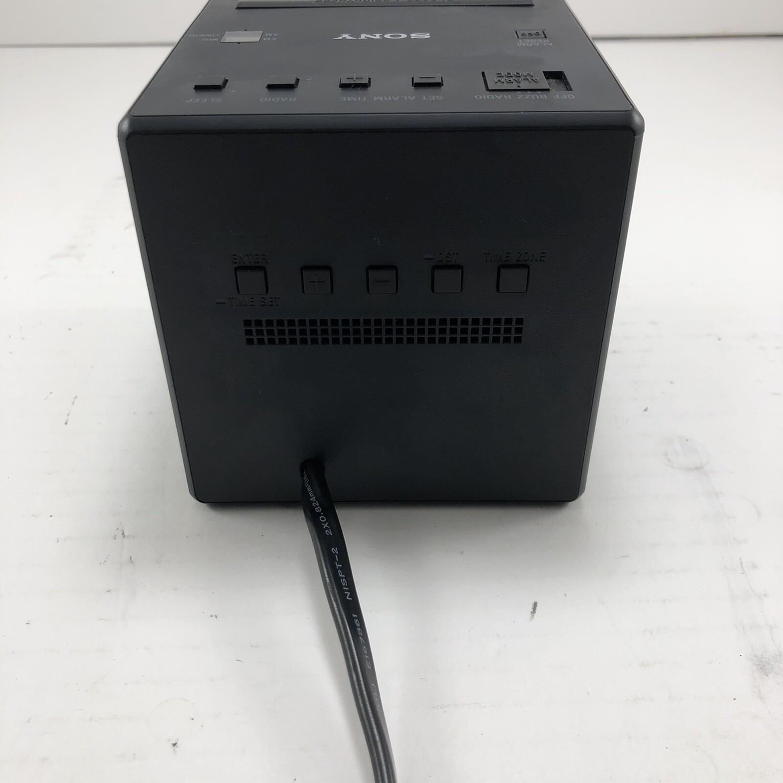 Sony ICFC1T Desktop Alarm Clock AM FM Radio BLACK Tested eBay