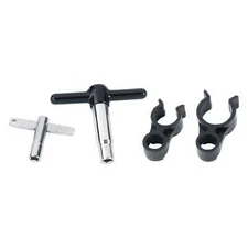 DW Hi-Torque Steel Drum Key & Standard Key and Clip Holder