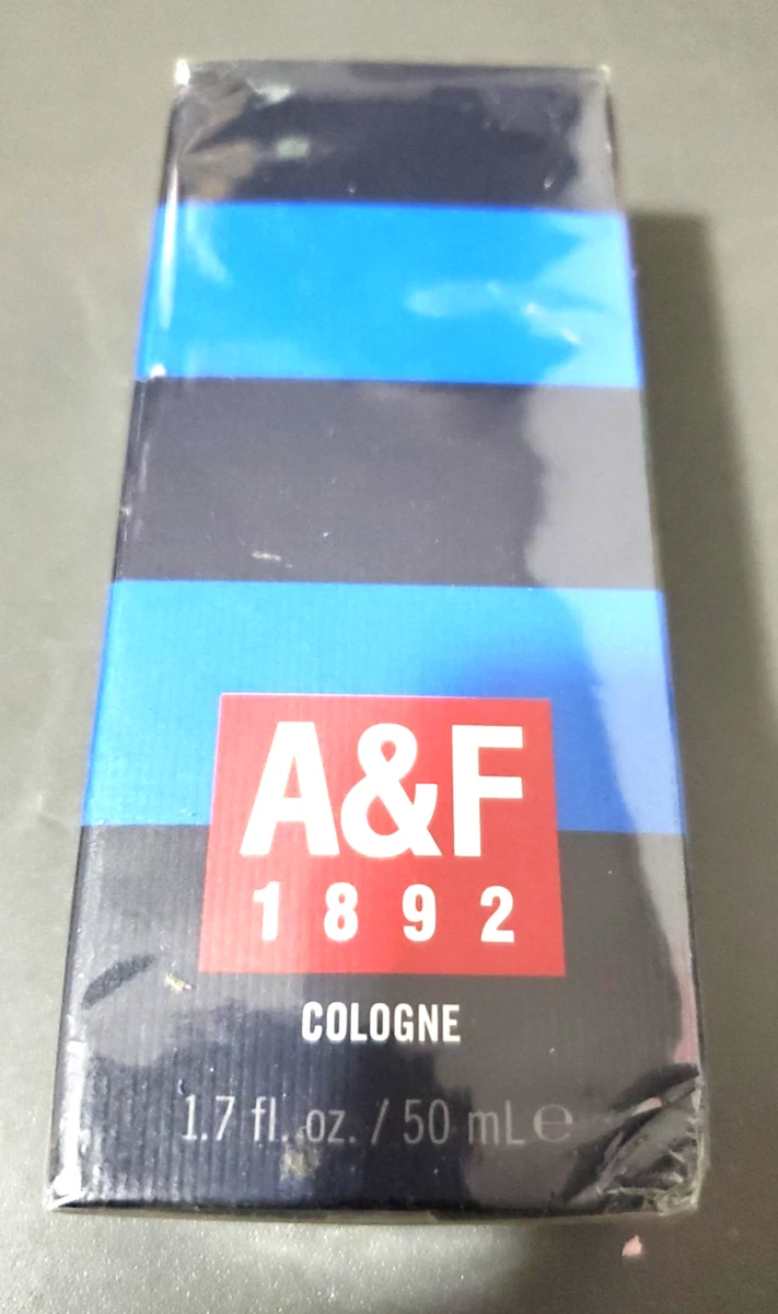 A&F 1892 BLUE Cologne SPRAY MEN 1.7 Oz 50ML DISCONTINUE RARE, SEE