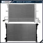 Aluminum Radiator & AC Condenser Cooling Kit For 2016 2017 2018 Ford Explorer