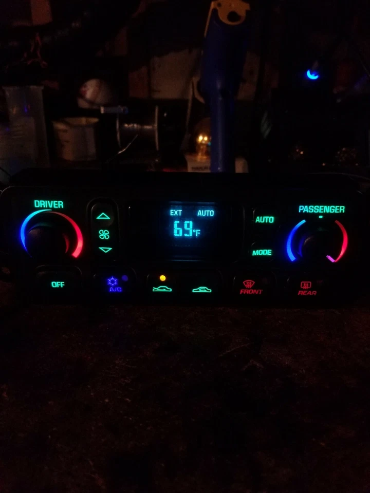 C5 Corvette Climate Control HVAC LED Upgrade REPAIR SERVICE 97-04 A/C - Image 4 of 4