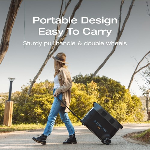 EcoFlow DELTA Pro Generator Extra Battery 3600Wh LFP Certified Refurbished - Picture 5 of 13