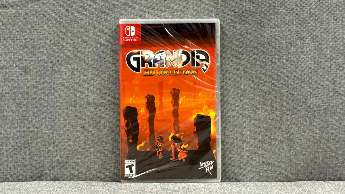 Nintendo Switch GRANDIA HD collection limited run Switch Limited Run #80: Grandia HD Collection – Limited Run