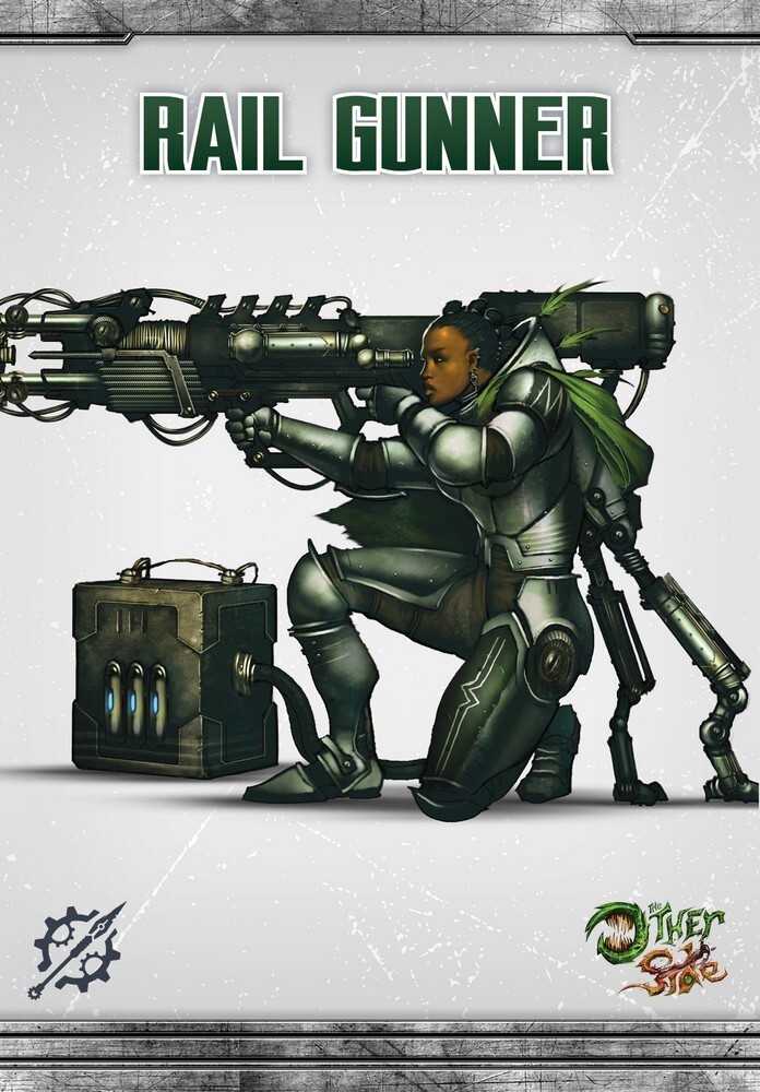 Rail Gunner Wyrd Miniatures Brand New WYR40159