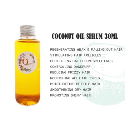 Natural Coconut Oil Serum Hair Growth Hair Loss Treatment
