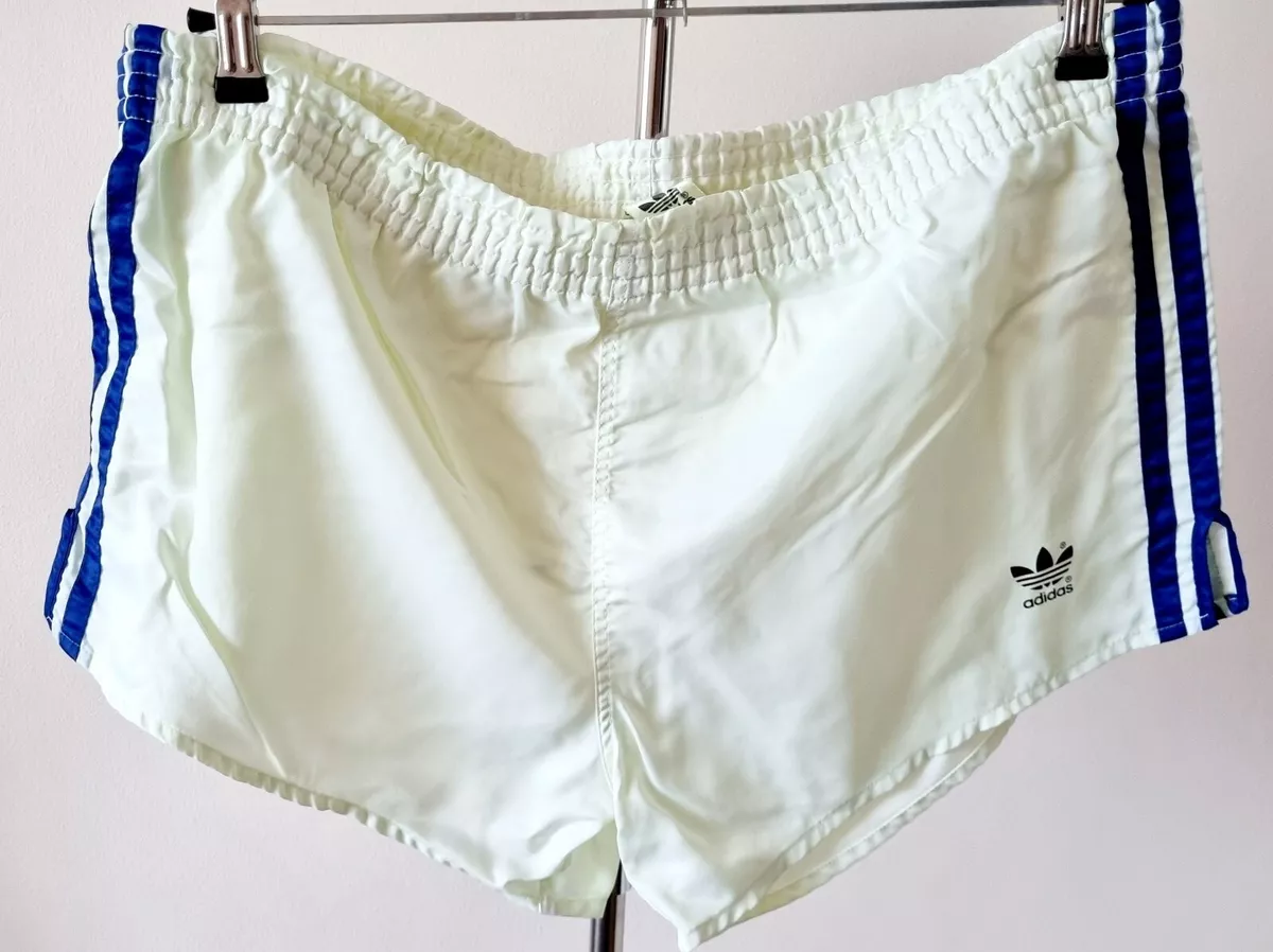 Kommerciel at retfærdiggøre mærke navn Vintage Adidas Originals made in West Germany retro White shorts size Large  (7) | eBay