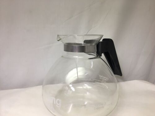 Medelco Whistling Kettle Pot Carafe Replacement 12 Cup Glass No Lid - OEM