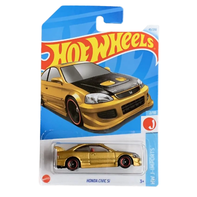 Hot Wheels Honda Civic Si (gold with black hood) 2024 45/250