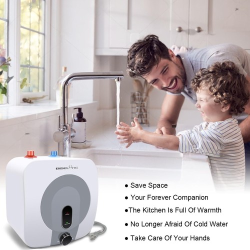 Compact 2.5 Gallon Instant Electric Water Heater - 1500W Under Sink Solution - Picture 7 of 8