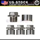 (4) O2 02 OXYGEN SENSOR WELD IN / ON BUNGS & PLUGS M18 X 1.5 THREADED FITTING