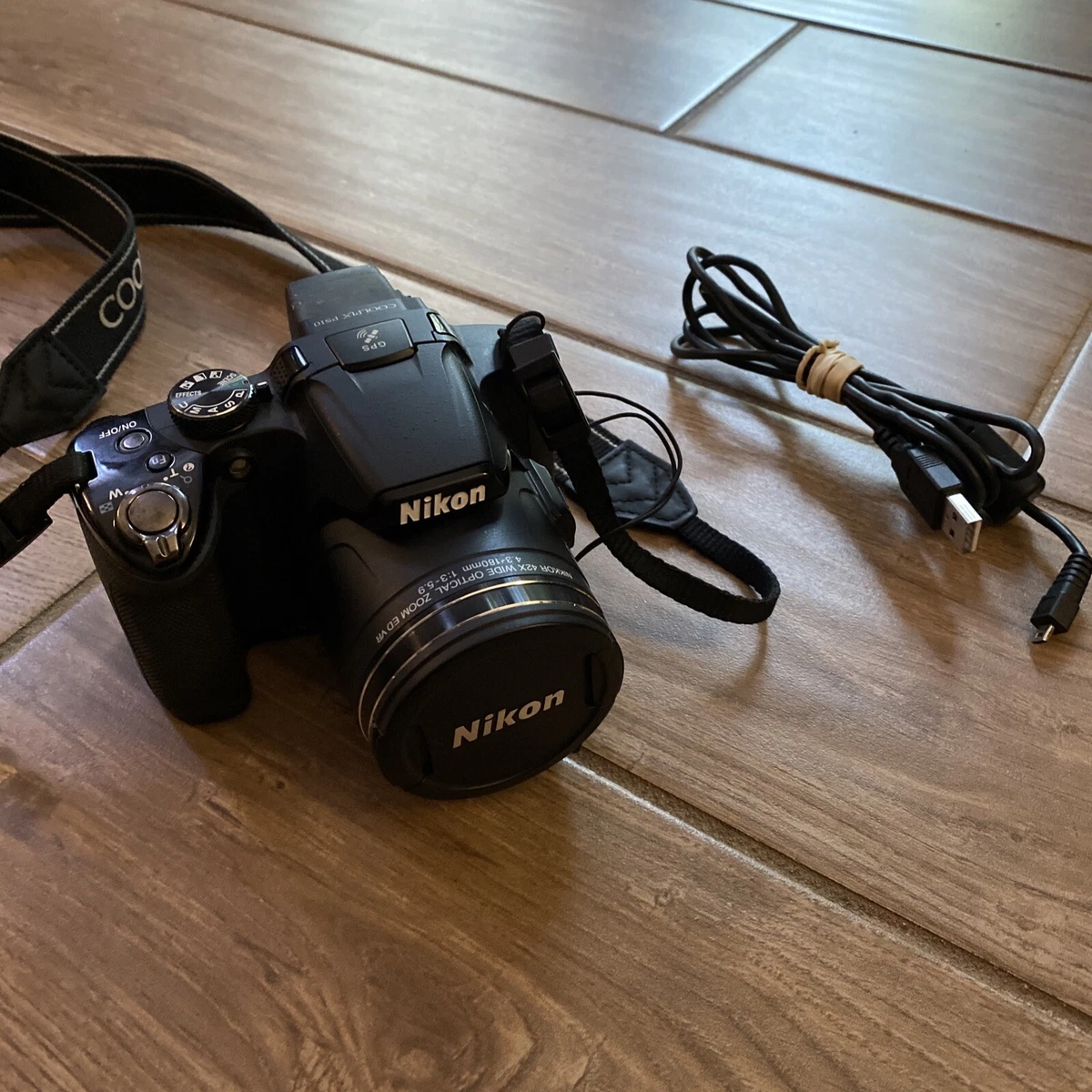Nikon COOLPIX P510 16.1MP Digital Camera - Black Working No Charger