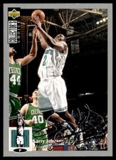 1994-95 Collector's Choice Silver Signature #302 Larry Johnson