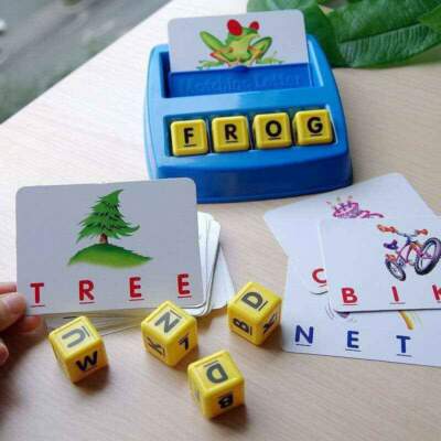 Toddler Toy Letter Spelling Reading Game Matching letter games