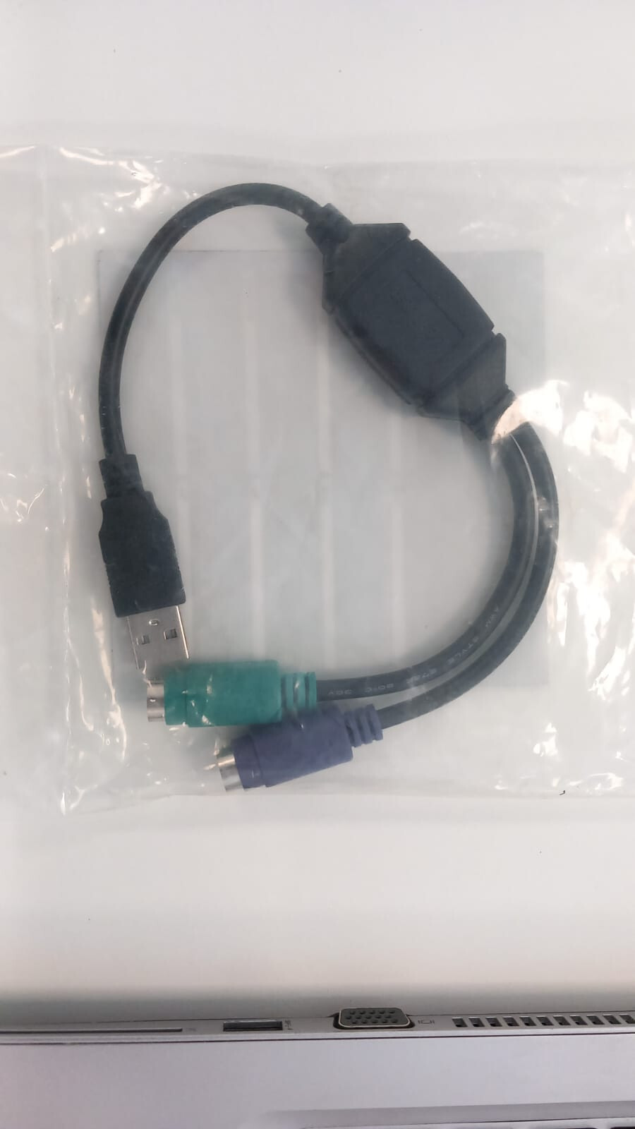 Perixx PERIPRO-401 Cavo da PS2 a USB per tastiera e mouse con interfaccia PS2