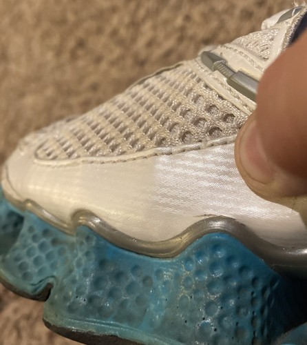 Nike Shox TL4 Womens Size 6.5 Running Shoes White Teal Blue | eBay