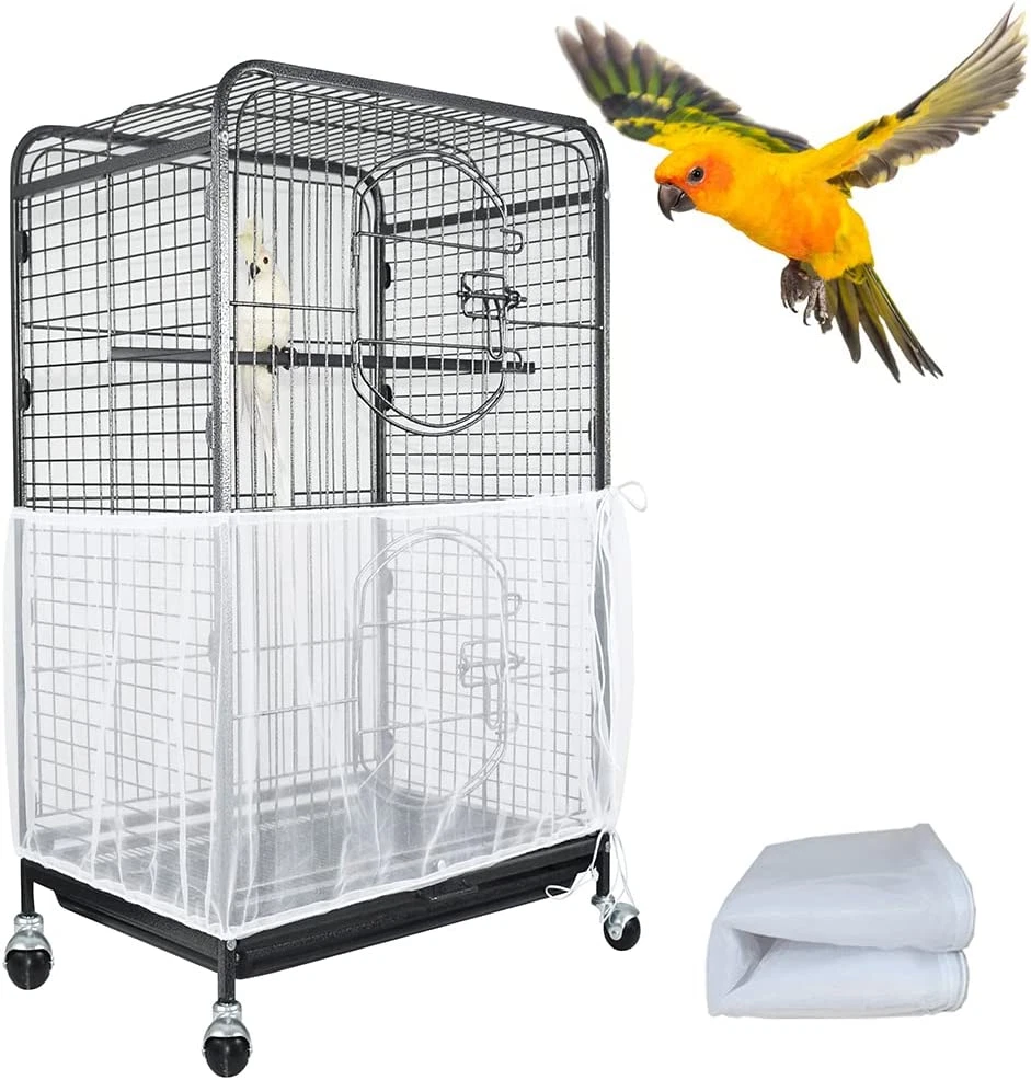 Cubierta de jaula para pájaros extra grande para jaula de pájaros