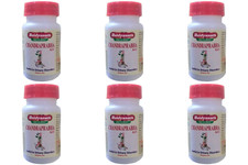 6 x Baidyanath Chandraprabha Bati Tablets 80tab Ayurvedic Herbal