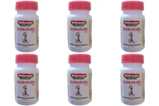6 x Baidyanath Chandraprabha Bati Tablets (80tab) Ayurvedic Herbal